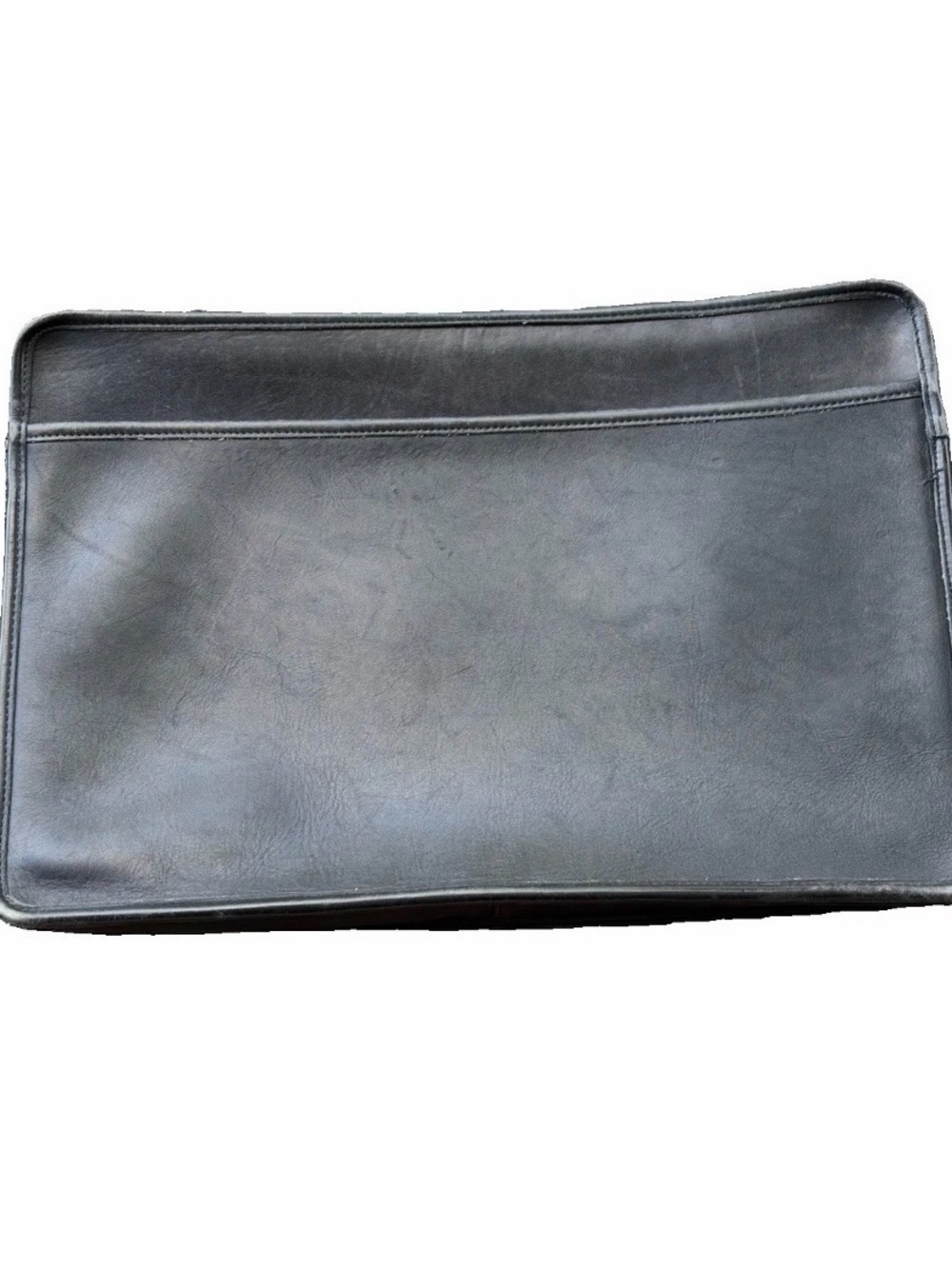 Vintage 1996 Coach Leather Document Laptop Portfolio Brief Case Black #5225 USA